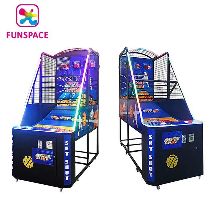 adult basketball arcade game