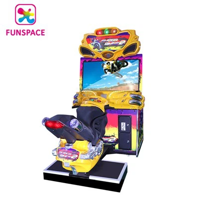 Kolikkokäyttöinen 42 tuuman Ff Moto Arcade -pelikone